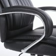 Кресло офисное BRABIX "Advance EX-575", хром, экокожа, черное  - БИЗНЕС МЕБЕЛЬ УРАЛ производство и поставка мебели, Мебель для дома и офиса, мебель на заказ, Офисная мебель Екатеринбург,изготовление Торгового оборудования