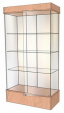 Витрина Стеклянная В-104 Н (1020х450х1900) - БИЗНЕС МЕБЕЛЬ УРАЛ производство и поставка мебели, Мебель для дома и офиса, мебель на заказ, Офисная мебель Екатеринбург,изготовление Торгового оборудования