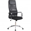 Кресло для руководителя Комус Мебель (Easy Chair) 565 чёрное (сетка/ткань, металл хромированный) - БИЗНЕС МЕБЕЛЬ УРАЛ производство и поставка мебели, Мебель для дома и офиса, мебель на заказ, Офисная мебель Екатеринбург,изготовление Торгового оборудования