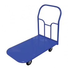 Тележка грузовая платформенная 4-х колесная ТП5 (грузоподъемность - 450 кг, колеса на литой резине D=160 мм) - БИЗНЕС МЕБЕЛЬ УРАЛ производство и поставка мебели, Мебель для дома и офиса, мебель на заказ, Офисная мебель Екатеринбург,изготовление Торгового оборудования