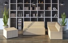 ДИВАН  ОПТИМА двухместный модуль  1300х650х700 - БИЗНЕС МЕБЕЛЬ УРАЛ производство и поставка мебели, Мебель для дома и офиса, мебель на заказ, Офисная мебель Екатеринбург,изготовление Торгового оборудования