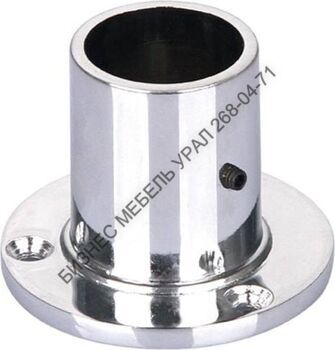 Держатель мебельной штанги JK 15 A   удлиненный 25 мм - БИЗНЕС МЕБЕЛЬ УРАЛ производство и поставка мебели, Мебель для дома и офиса, мебель на заказ, Офисная мебель Екатеринбург,изготовление Торгового оборудования