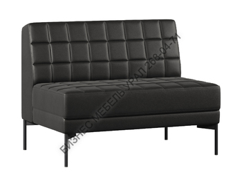 ЭЛИФ — диван двухместный без подлокотников 1180х800х840 - БИЗНЕС МЕБЕЛЬ УРАЛ производство и поставка мебели, Мебель для дома и офиса, мебель на заказ, Офисная мебель Екатеринбург,изготовление Торгового оборудования